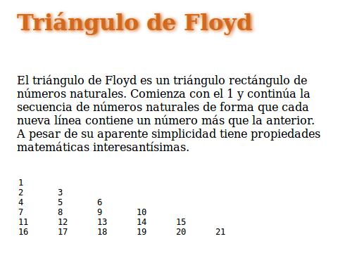 El triángulo de Floyd